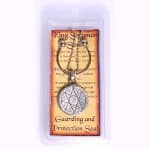 Key-holder-with-Pewter-Seal-for-Inc--Chain---Guarding-&-Protection